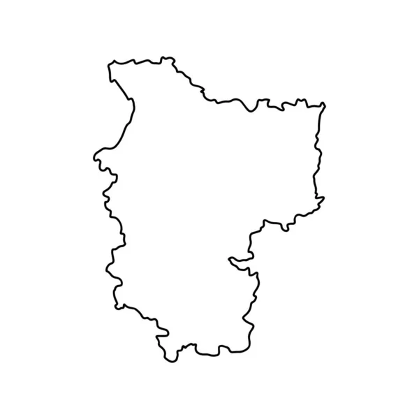 Plattegrond Van Minsk Hoofdstad Van Wit Rusland Witte Achtergrond Vectorkaart — Stockvector