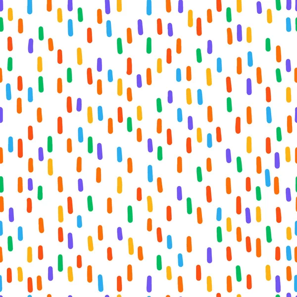 Ουράνιο Τόξο Χρώματα Αφηρημένη Αδιάλειπτη Μοτίβο Επανάληψη Μοτίβου Φωτεινών Χρωμάτων — Διανυσματικό Αρχείο