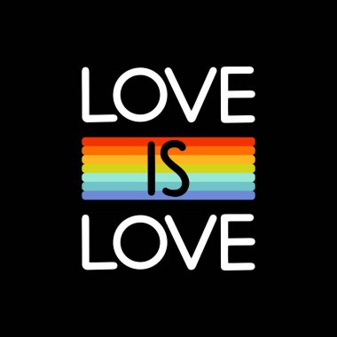 Aşk, el yazısıyla yazılmış bir yazıdır. Modern logo, afiş, tasarım konsepti, düz siyah arkaplan üzerine imza.