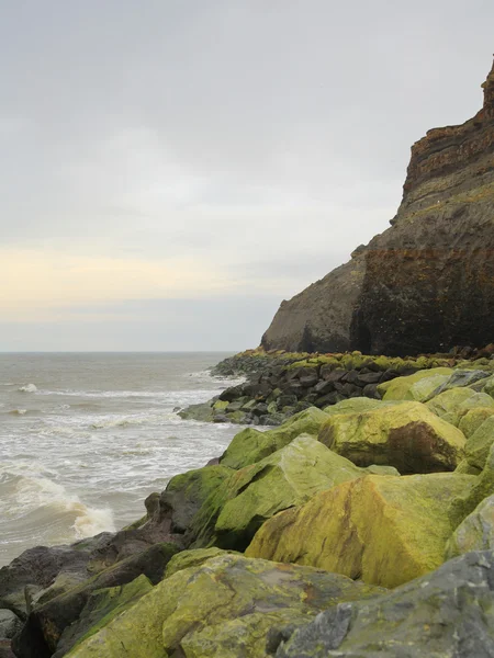 Whitby, yeşil taşlar — Stok fotoğraf