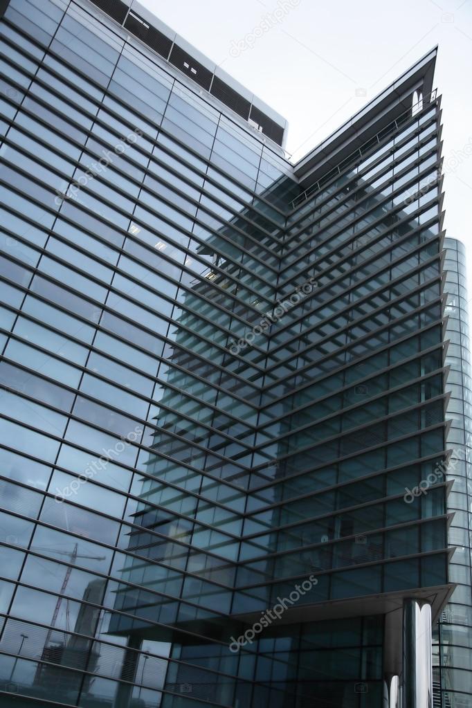 Modern glass office building — Stock Photo © debstheleo #27762711