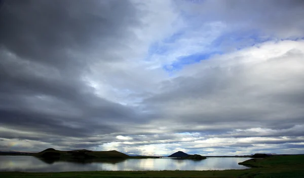 Lake myvatn, İzlanda — Stok fotoğraf