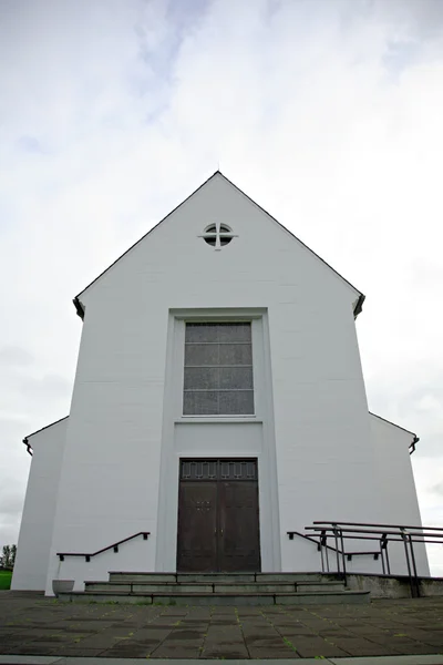 Porta da igreja de Skalholt — Fotografia de Stock