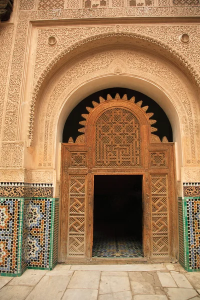 Decorative palace doorway — Stock Photo, Image