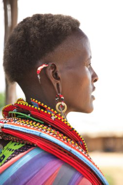 Samburu kadın