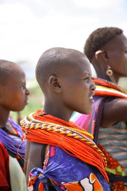samburu kabilesinin kadınları