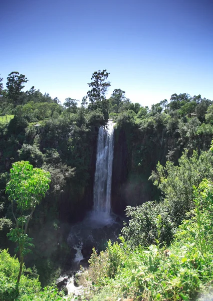 Thompson lub Nyahururu Falls — Zdjęcie stockowe