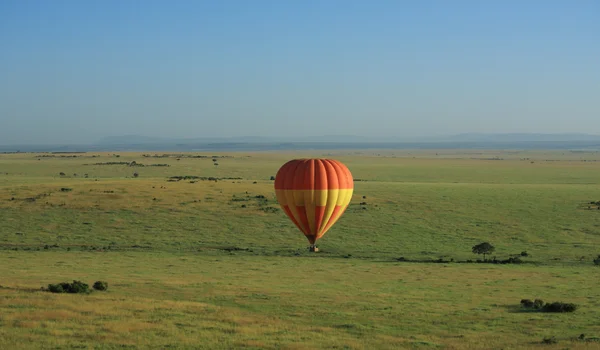 热气球在肯尼亚 — 图库照片