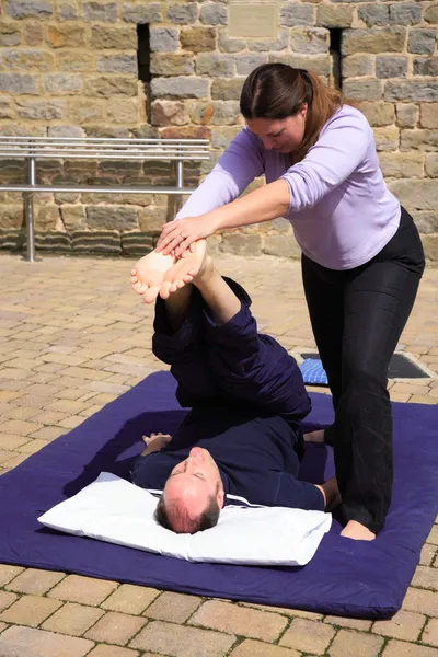 bacak ve alt arka germek