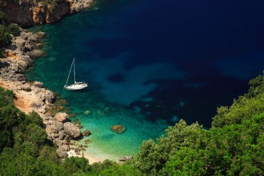 muhteşem plaj: kefalonia