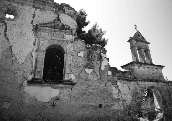 Καταστροφή της Μονής sassia — Φωτογραφία Αρχείου