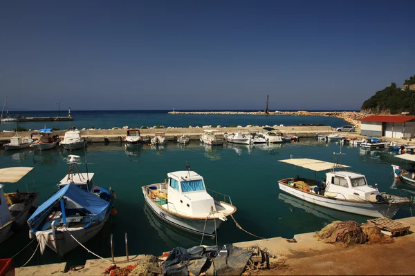 Sami Hafen kefalonia — Stockfoto