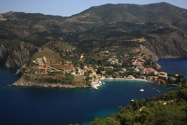 Greek village of Assos — Stock Photo, Image