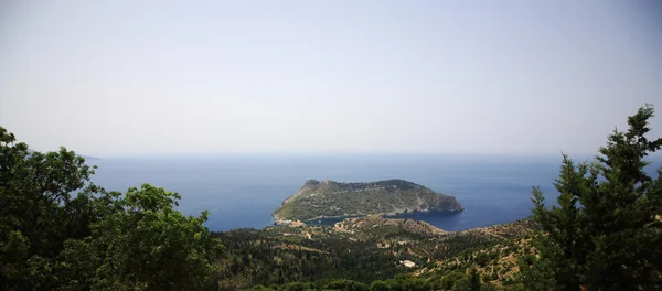 Vista sulla penisola di Assos — Foto Stock