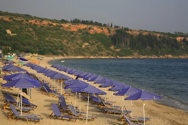 Strand von Lourdas — Stockfoto