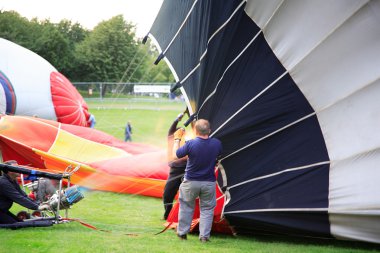 sıcak hava balon şişirme
