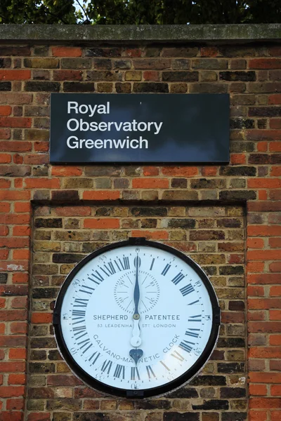 Observatório real de Greenwich — Fotografia de Stock