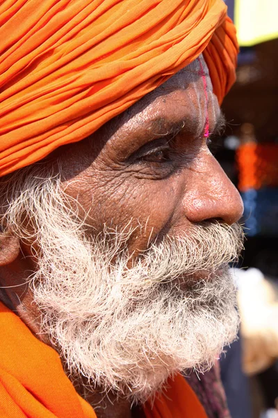 Old Man, Goa, India — Stock Photo, Image