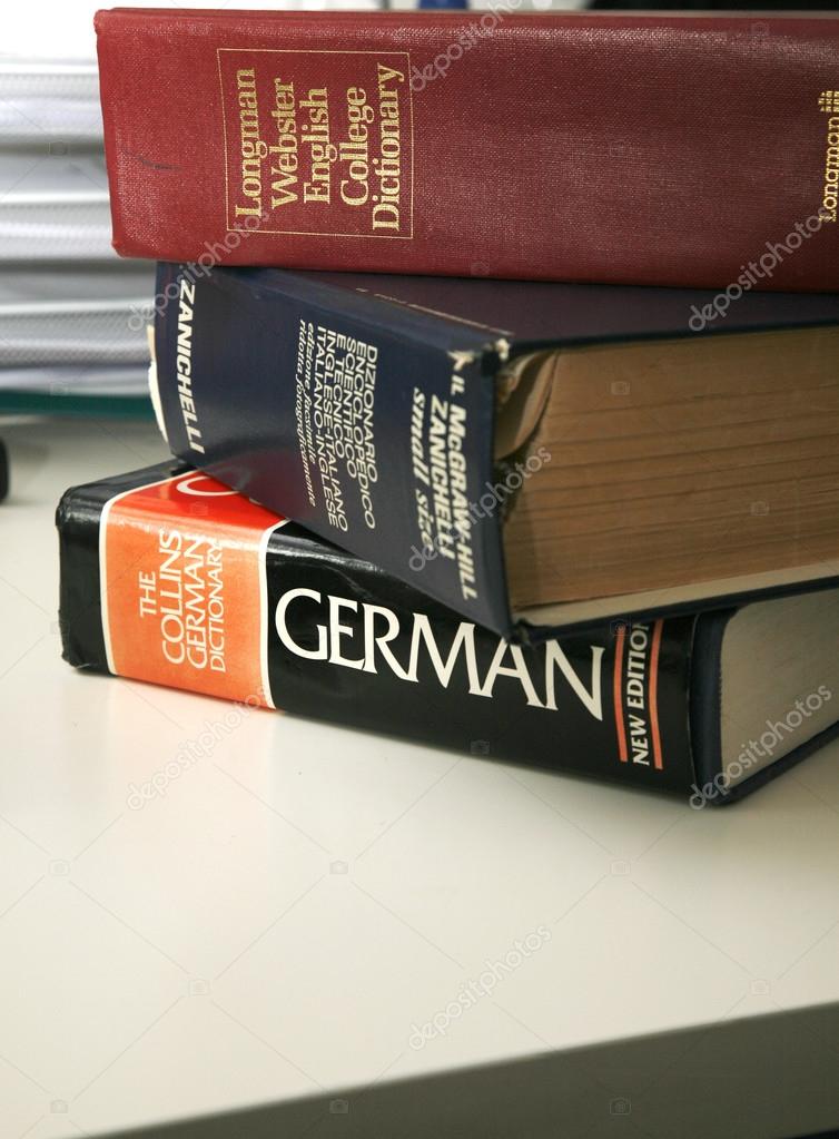 A stack of dictionaries Stock Editorial Photo © debstheleo 30839389