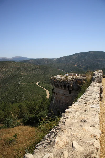 Pohled z hradu ayios georgios — Stock fotografie