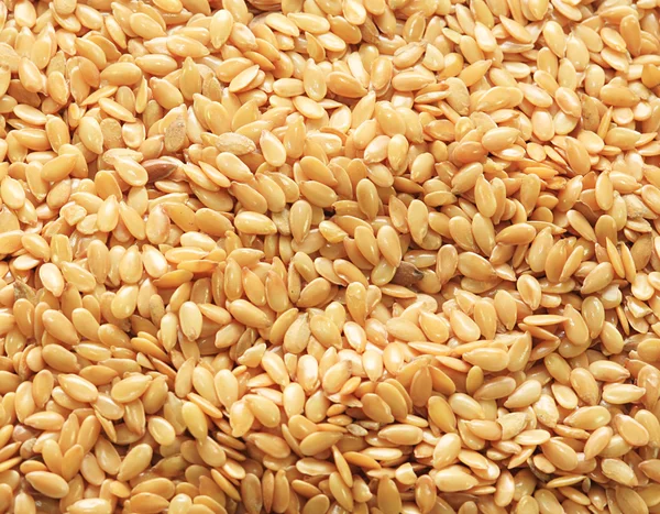 Altın keten tohumu yakın çekim