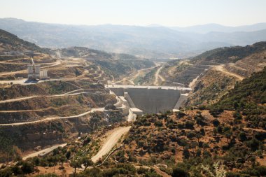 cine barajı inşaatı