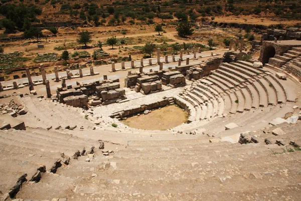 O Teatro Odeon Éfeso — Fotografia de Stock