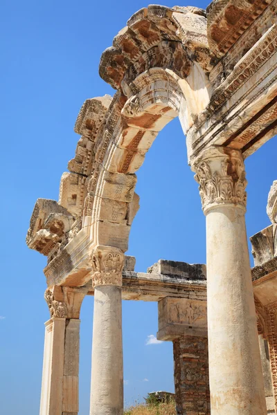 Historical Gate at Ephesus — Stock Photo, Image