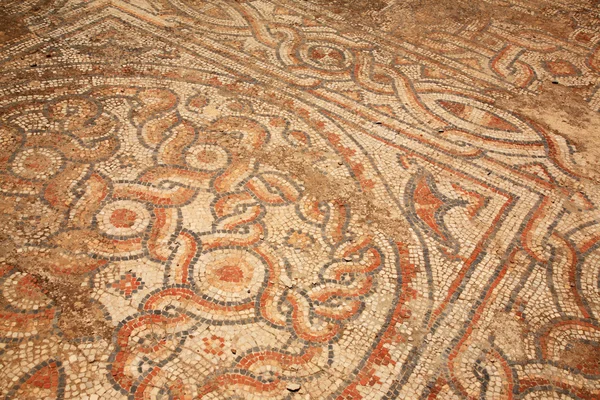 Mosiac tiles on the floor Ephesus — Stock Photo, Image