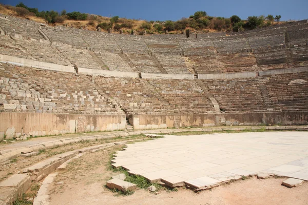 De grote theater in Efeze — Stockfoto