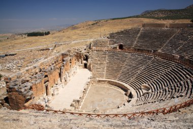 Açık görüş hierapolis Tiyatrosu