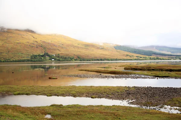 Seeblick Schottland — Stockfoto