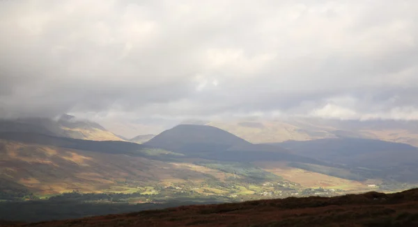 Vista de Aonach Mor Scotland — Fotografia de Stock