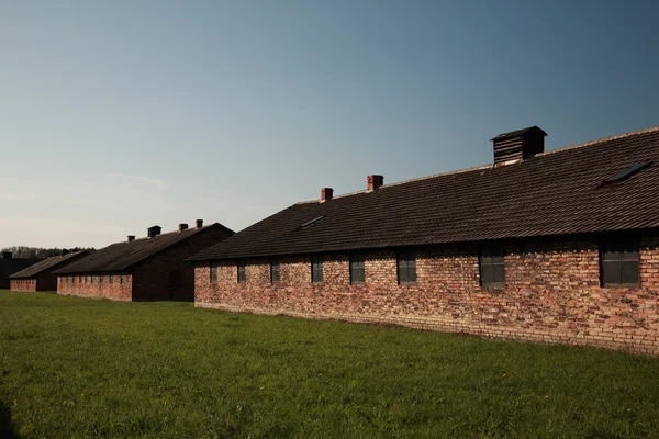 Blok kwarantanny, Auschwitz-Birkenau — Zdjęcie stockowe