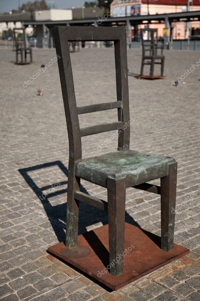 Krakow Ghetto Memorial — Stock Photo © debstheleo 31230675