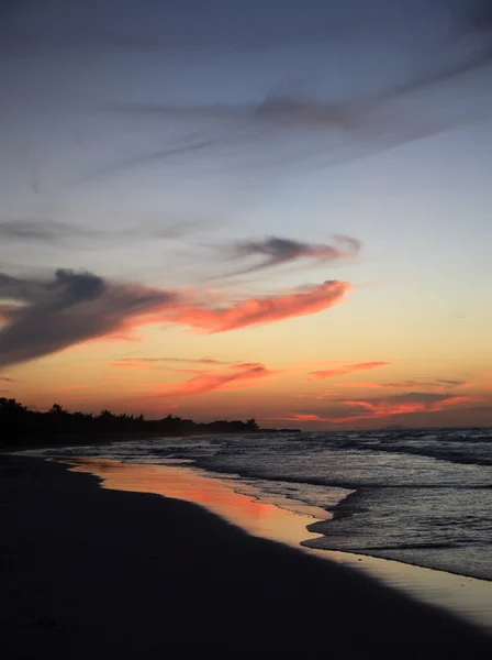 Pôr-do-sol cubano — Fotografia de Stock