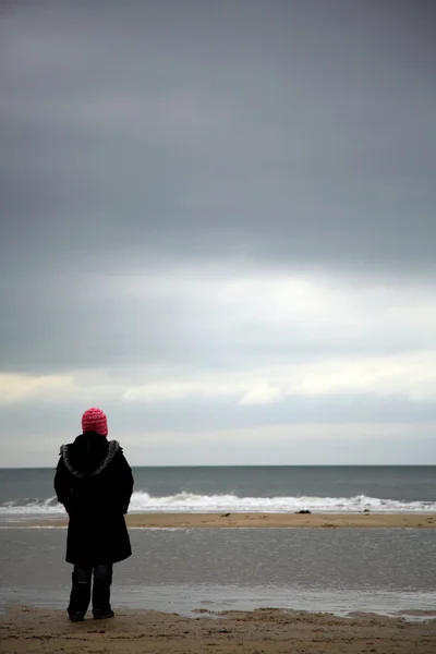 Ser ud til havet - Stock-foto