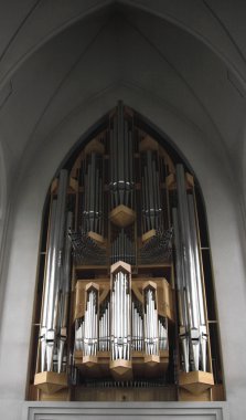 tanımlıkHallgrimskirkja kilise organ yakın çekim