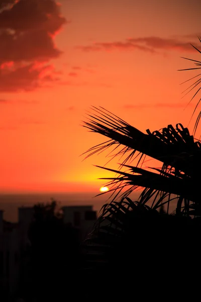 Sonnenuntergang über Marokko — Stockfoto
