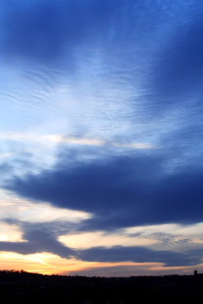 Abstrakter Sonnenuntergang — Stockfoto