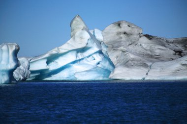 Icelandic icebergs clipart