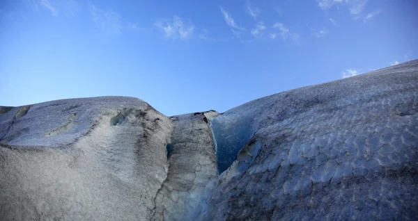 Fantastiska blå glaciär — Stockfoto