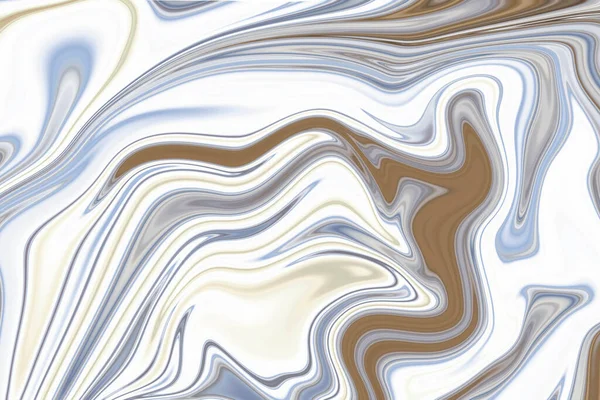 Kolory Marmurze Abstrakcyjna Tekstura Tła Wzór Graficzny Niebieskim Białym Piasek — Zdjęcie stockowe