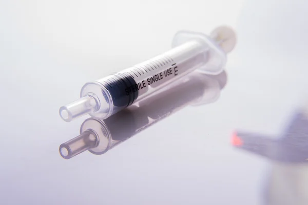 Injekční stříkačka — Stock fotografie