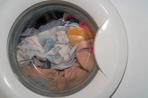 çamaşır makinesi - arka plan makrosu olarak kapat