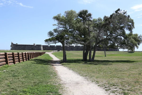 Castillo San Marcos Oldest Masonry Fort Continental United States Located — 图库照片