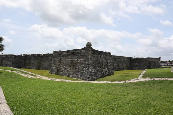 Castillo San Marcos Più Antico Forte Murario Degli Stati Uniti — Foto Stock