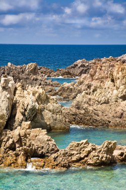 Sardunya, İtalya. Costa paradiso.