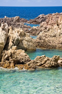 Sardunya, İtalya. Costa paradiso.