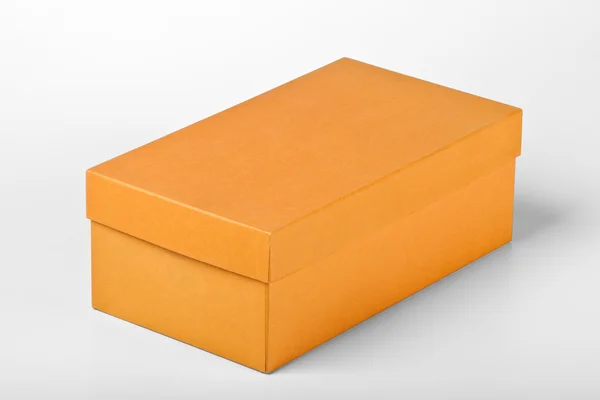 Оранжевый ящик — стоковое фото